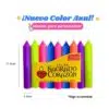Vela Baby Fluorescente a Granel