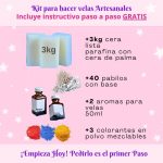 Kit Completo para hacer velas aromaticas
