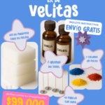 Kit Completo para hacer velas aromaticas