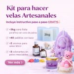 Kit Completo para hacer velas aromaticas