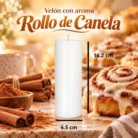 Velón #7 Aroma Rollo de Canela x60 Unidades