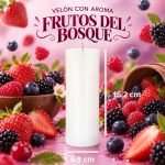 Velón #7 Aroma Frutos del Bosque x60 Unidades
