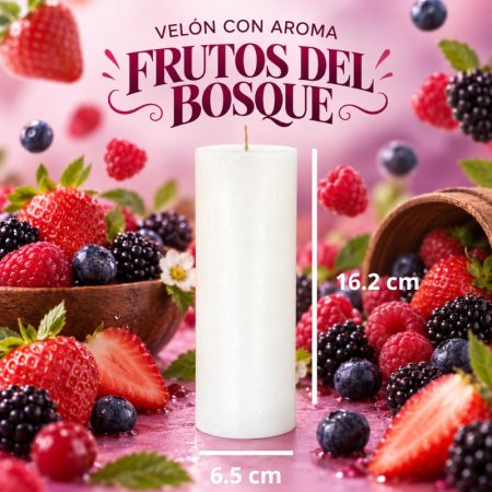 Velón #7 Aroma Frutos del Bosque x60 Unidades