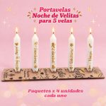 Portavelas 30 Paquetes x 4 unidades
