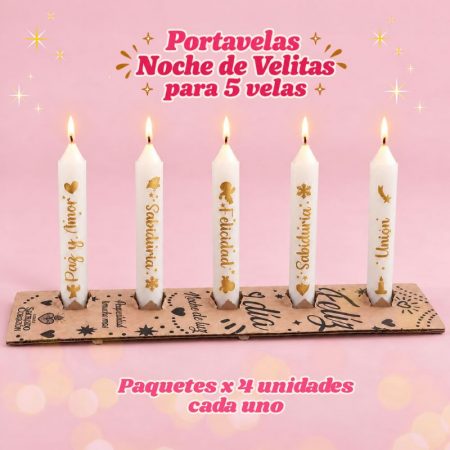 Portavelas 30 Paquetes x 4 unidades
